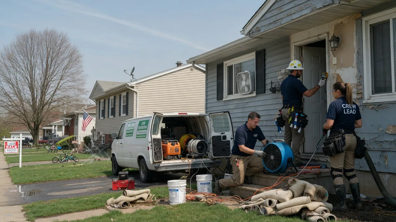 Flood Cleanup in Gwynn Oak, MD near me