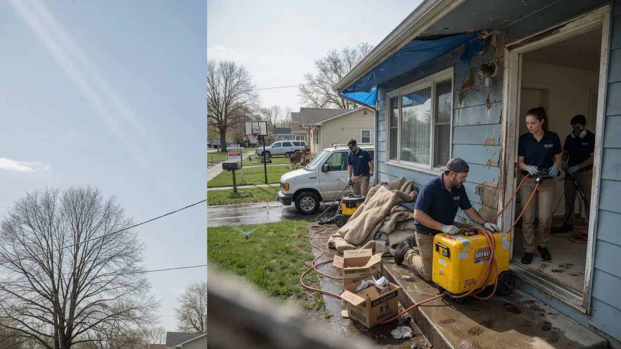 Basement Flood Cleanup in Gwynn Oak, MD near me